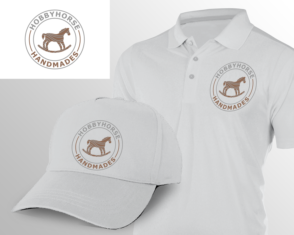 Logo Design by RA-bica for Hobbyhorse Handmades | Design #30950506