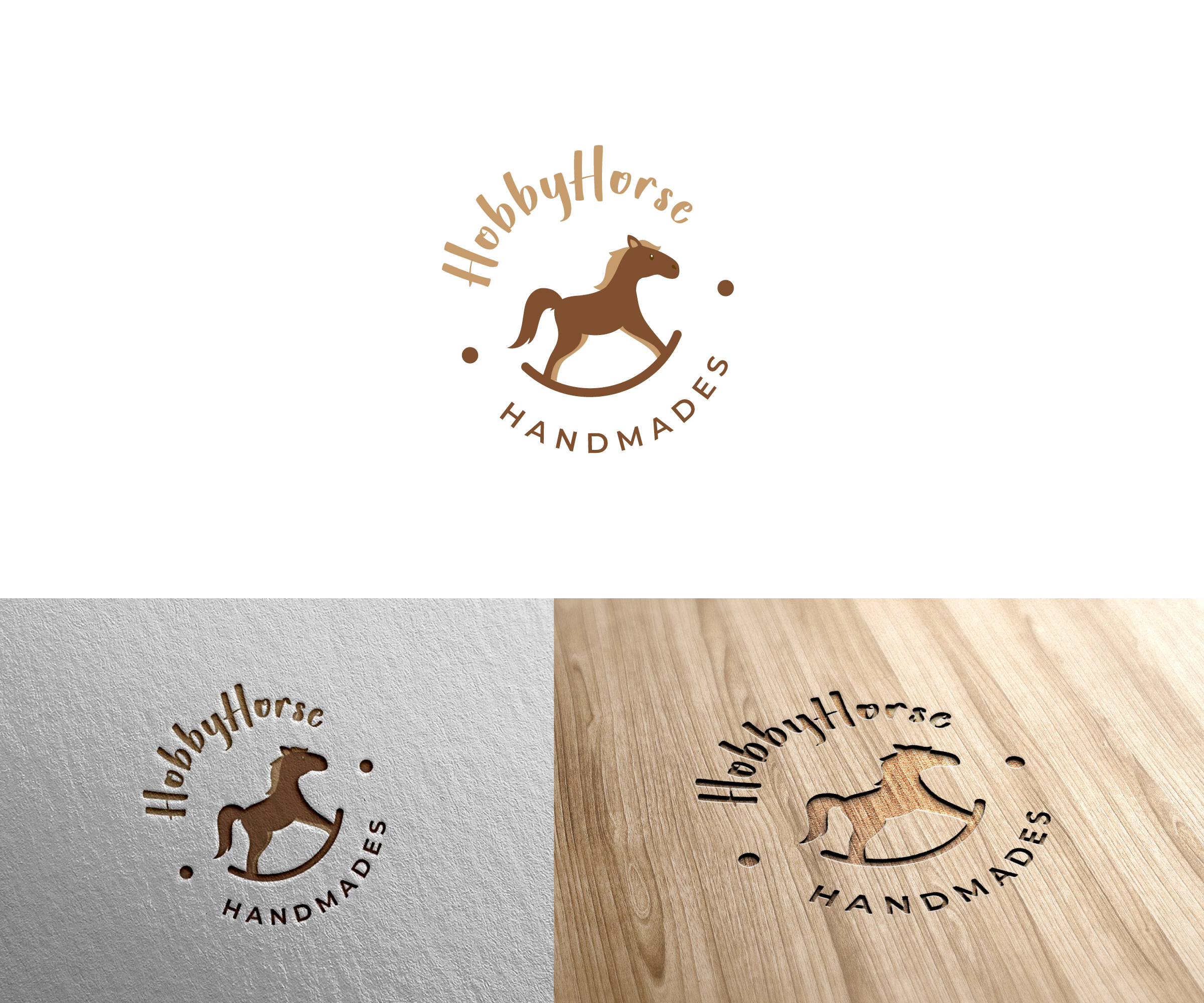 Logo Design by ecorokerz for Hobbyhorse Handmades | Design #30933304