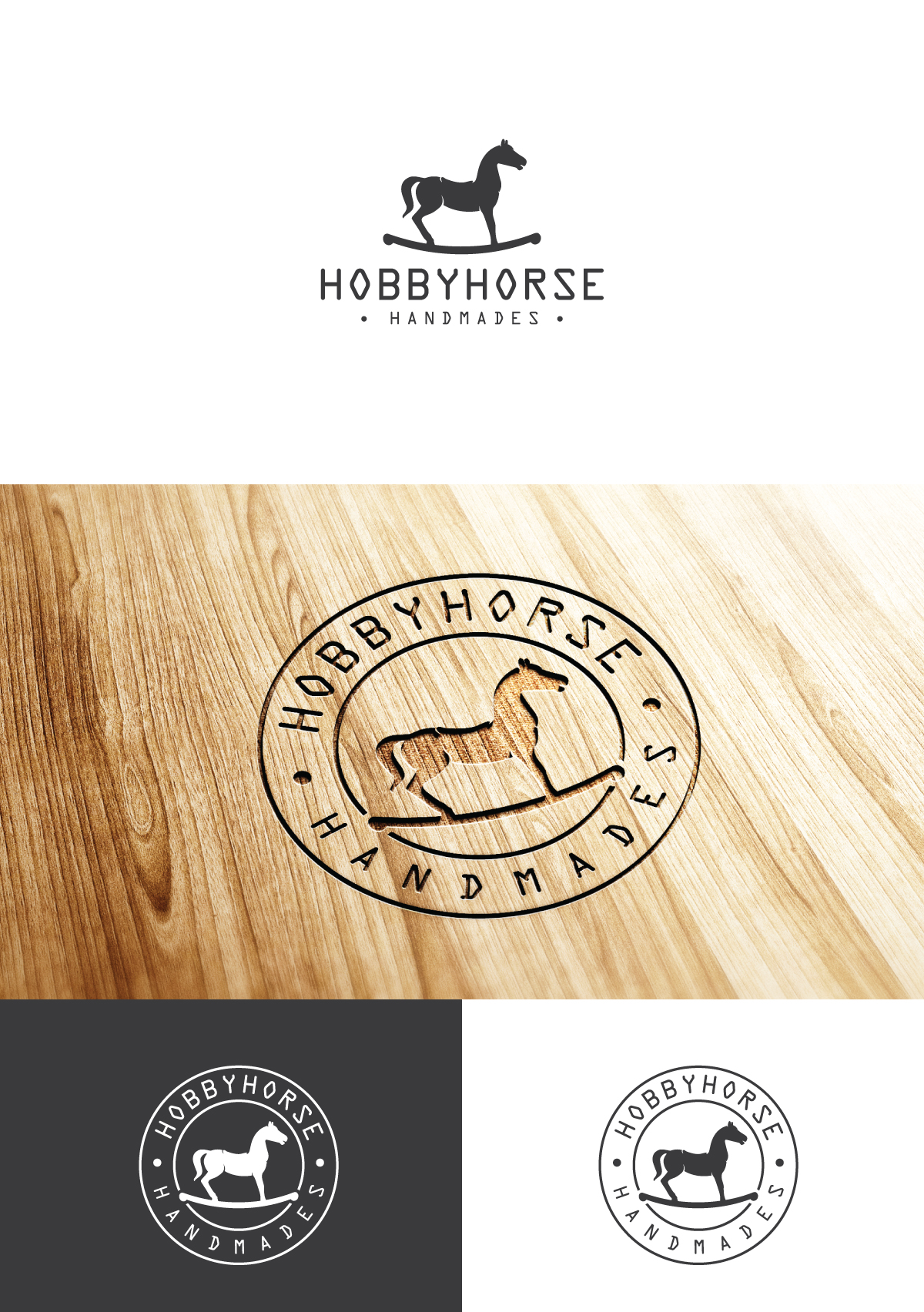 Diseño de Logo por step forward 2 para Hobbyhorse Handmades | Diseño #30934285