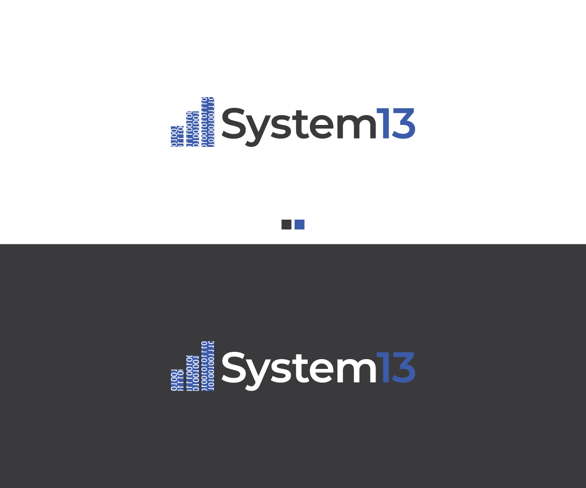 Logo Design by Shahbaz Studios for System13, Inc. | Design #30983597