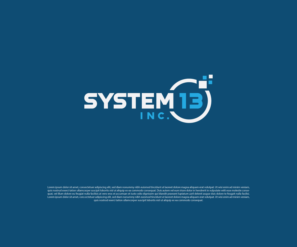 Logo Design by VirtueDesignPro for System13, Inc. | Design #30969720