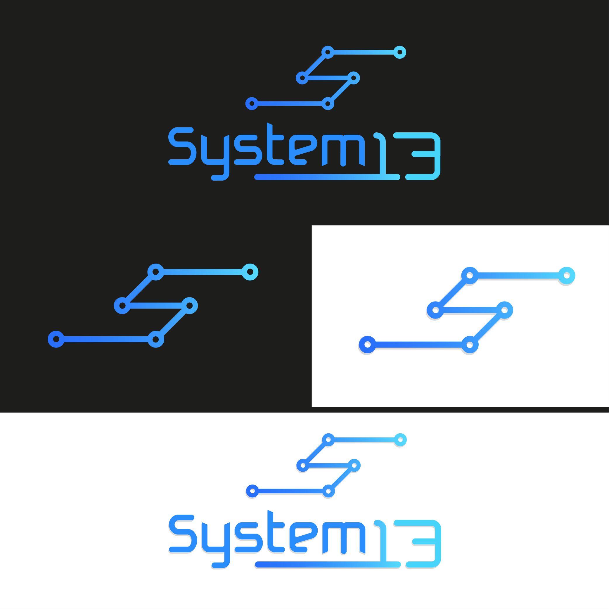 Logo Design by Na Klar! for System13, Inc. | Design #31152685