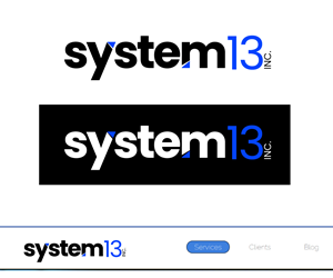 Logo Design by Paint-Tools for System13, Inc. | Design: #30935917