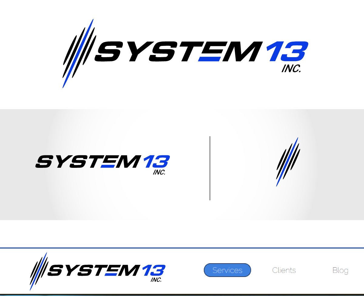 Logo Design by Paint-Tools for System13, Inc. | Design #30941042