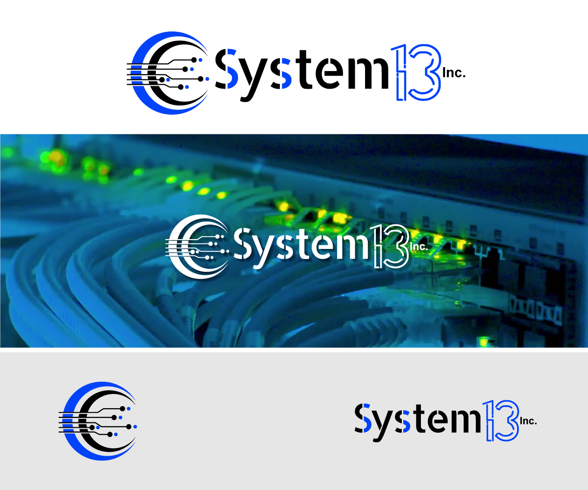 Logo Design by Paint-Tools for System13, Inc. | Design #30941050