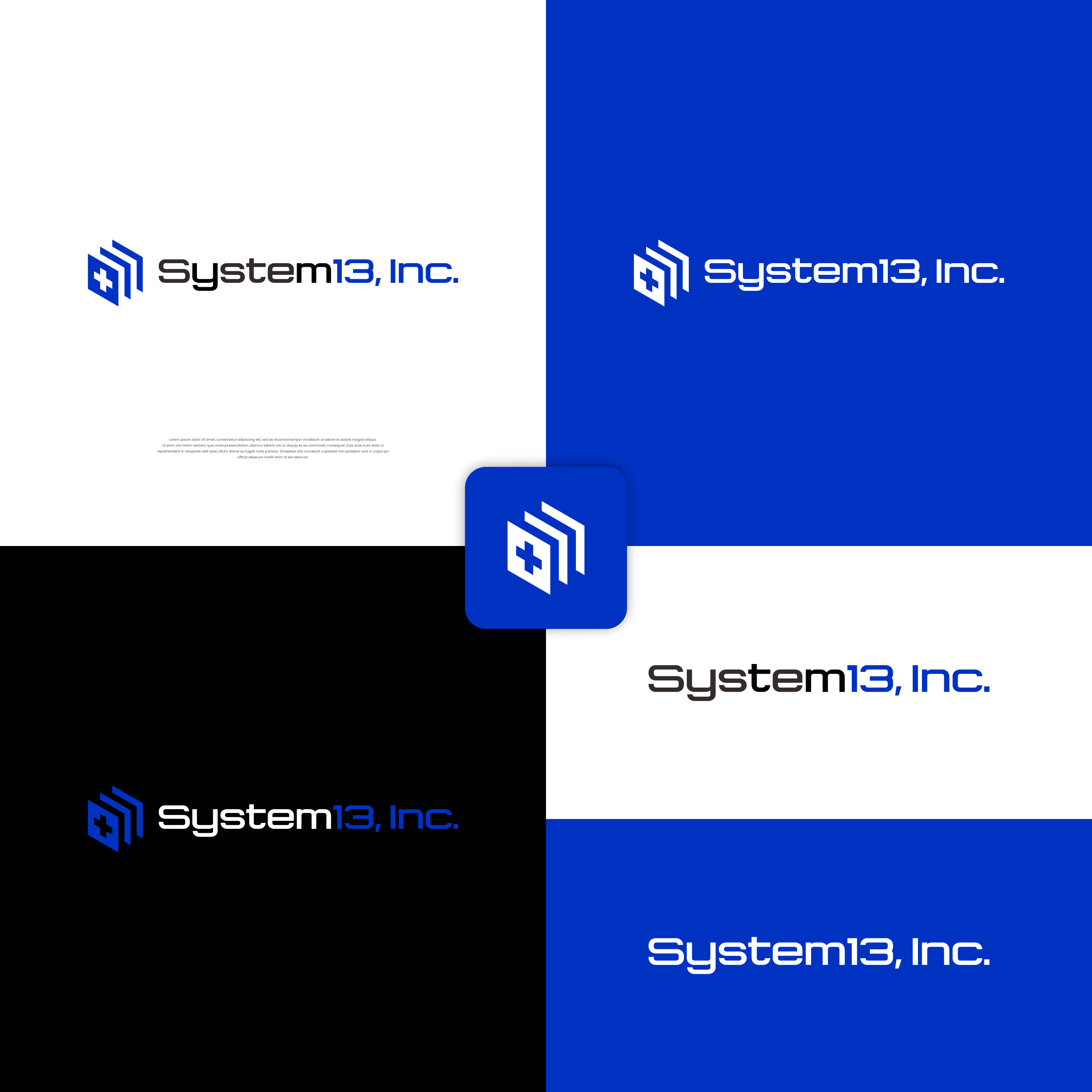 Logo Design by ge.logo for System13, Inc. | Design #30932745