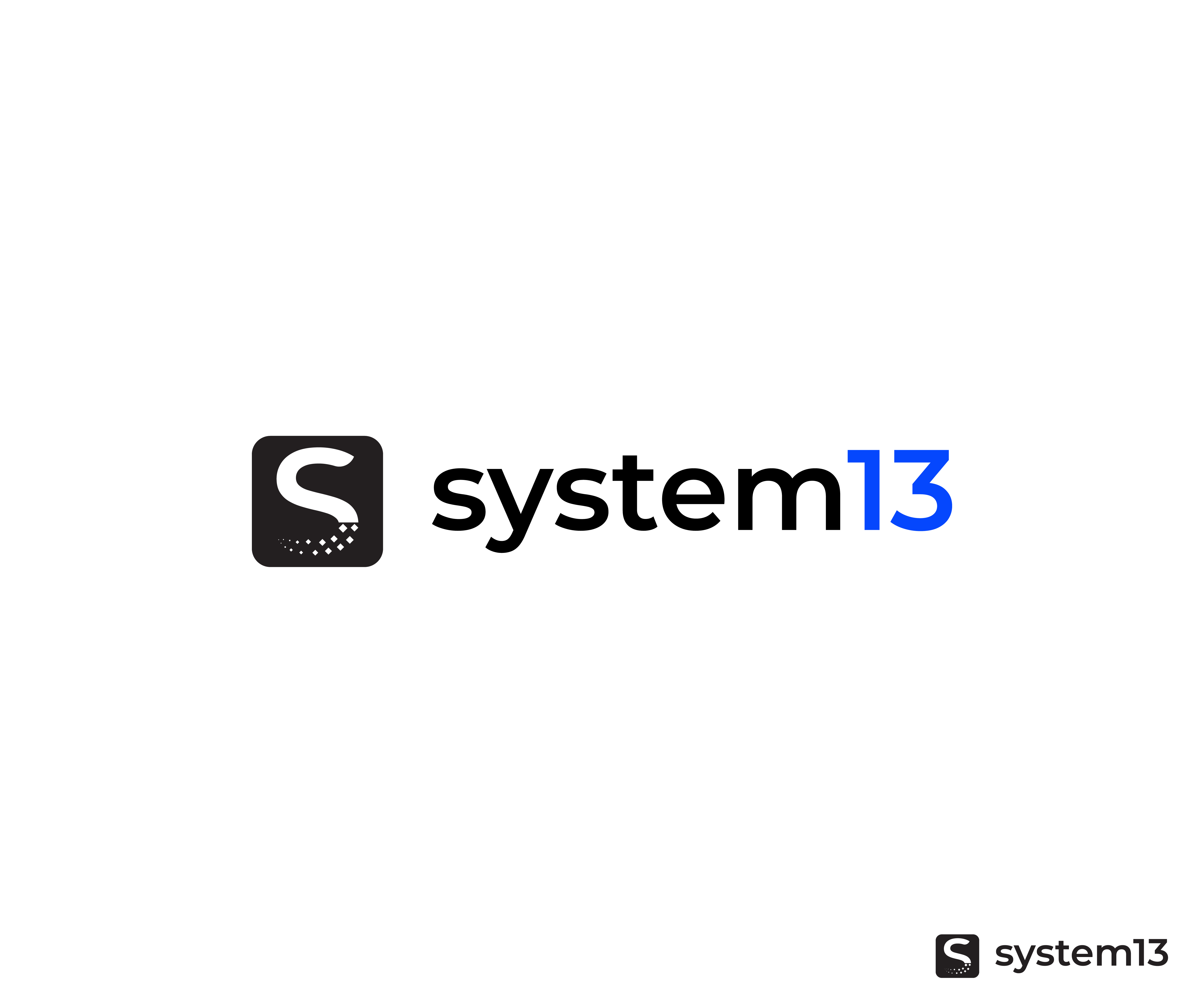 Logo Design by Tube light for System13, Inc. | Design #30970456