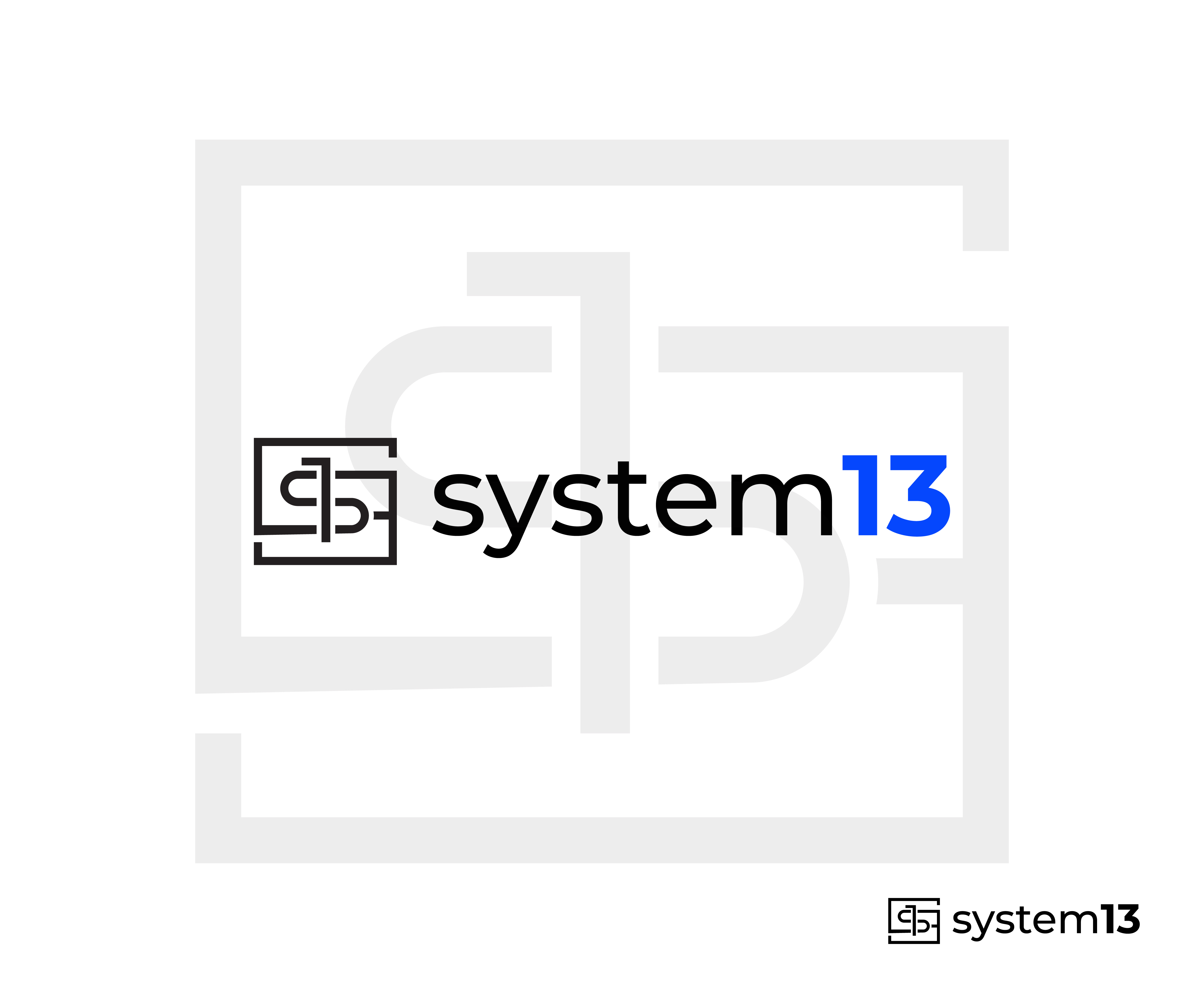 Logo Design by Tube light for System13, Inc. | Design #30972466