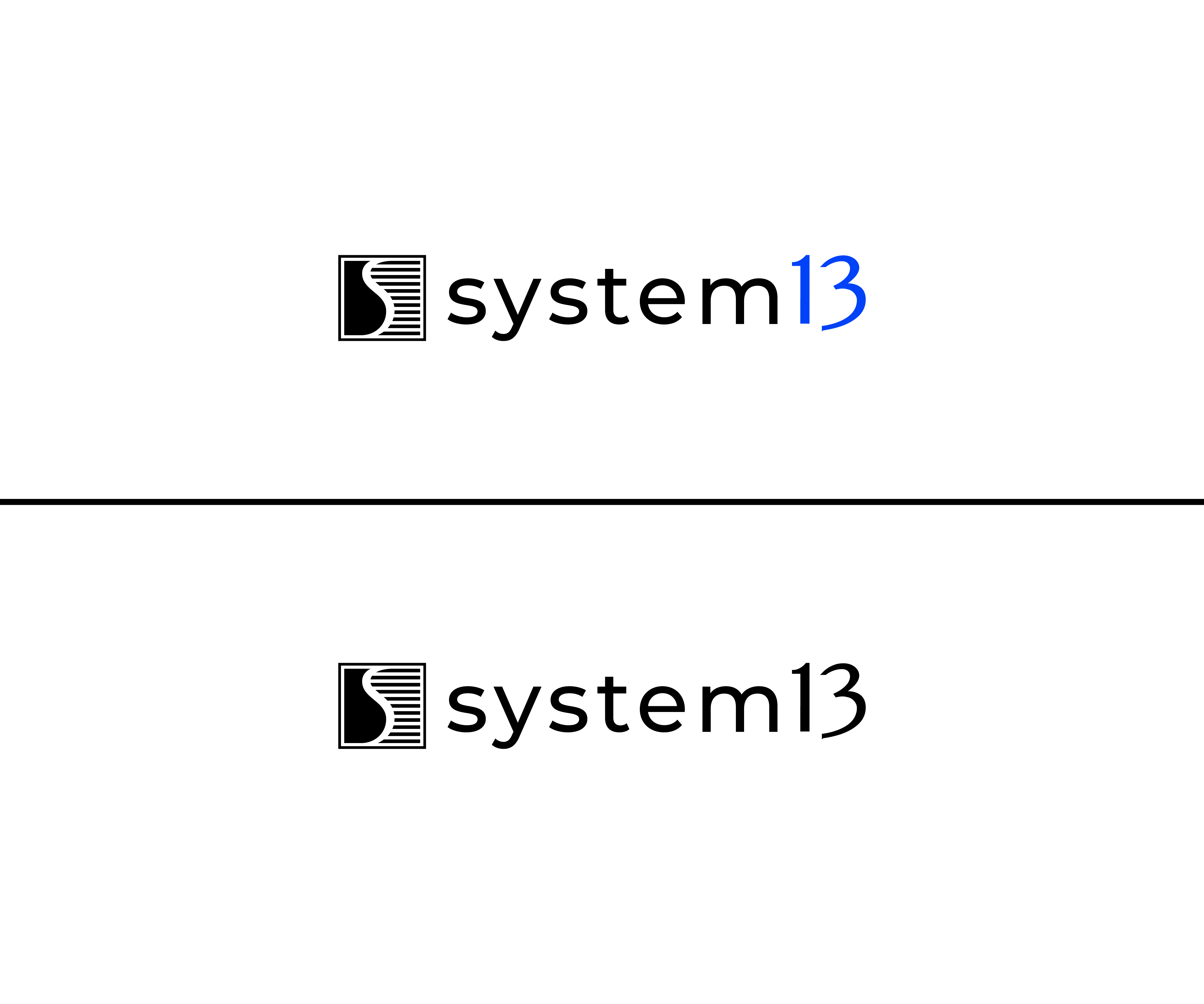 Logo Design by Tube light for System13, Inc. | Design #30977941