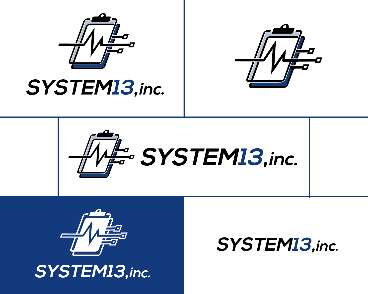 Logo Design by Pixel Rain for System13, Inc. | Design #30970975