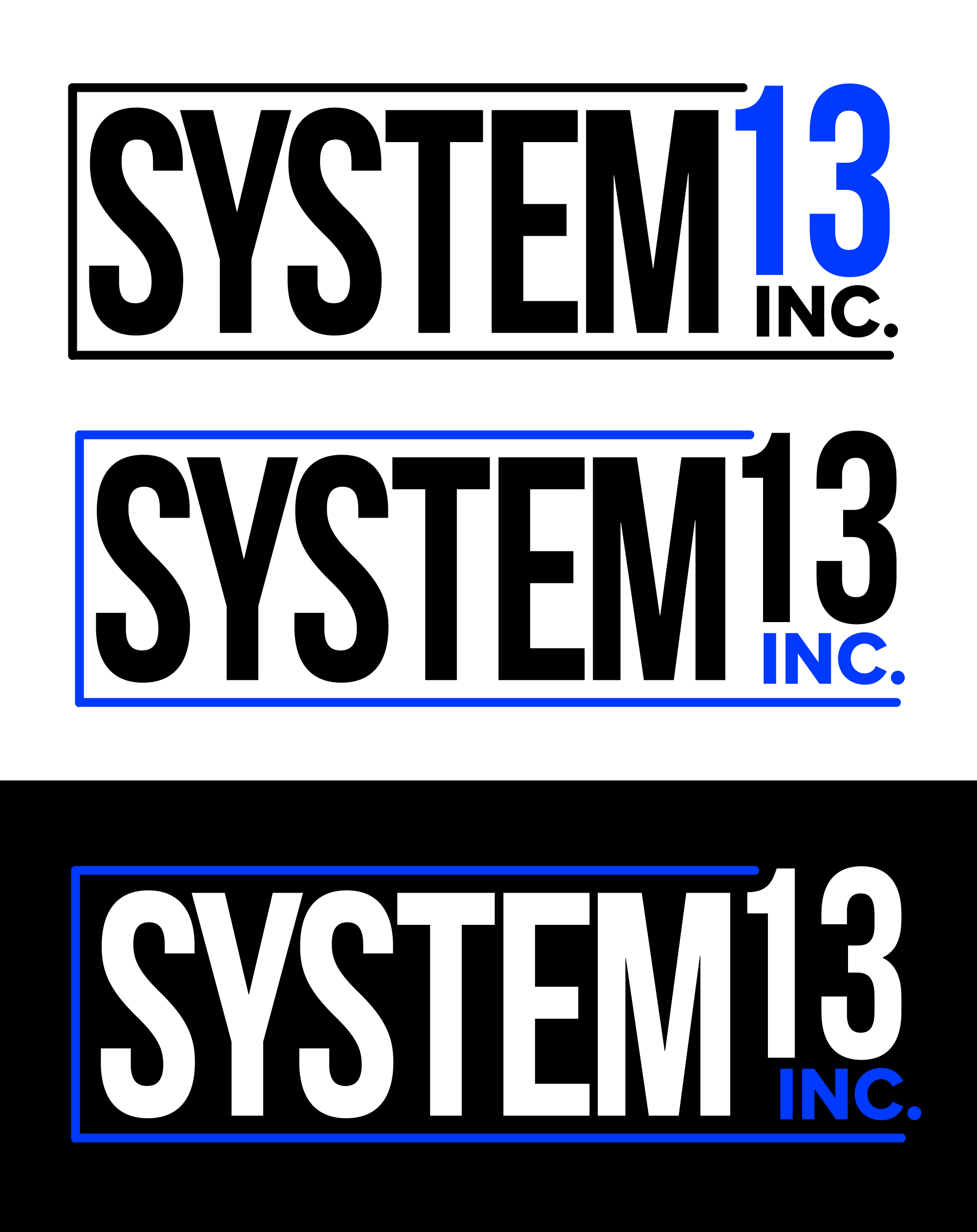 Logo Design by amccrory for System13, Inc. | Design #30939105