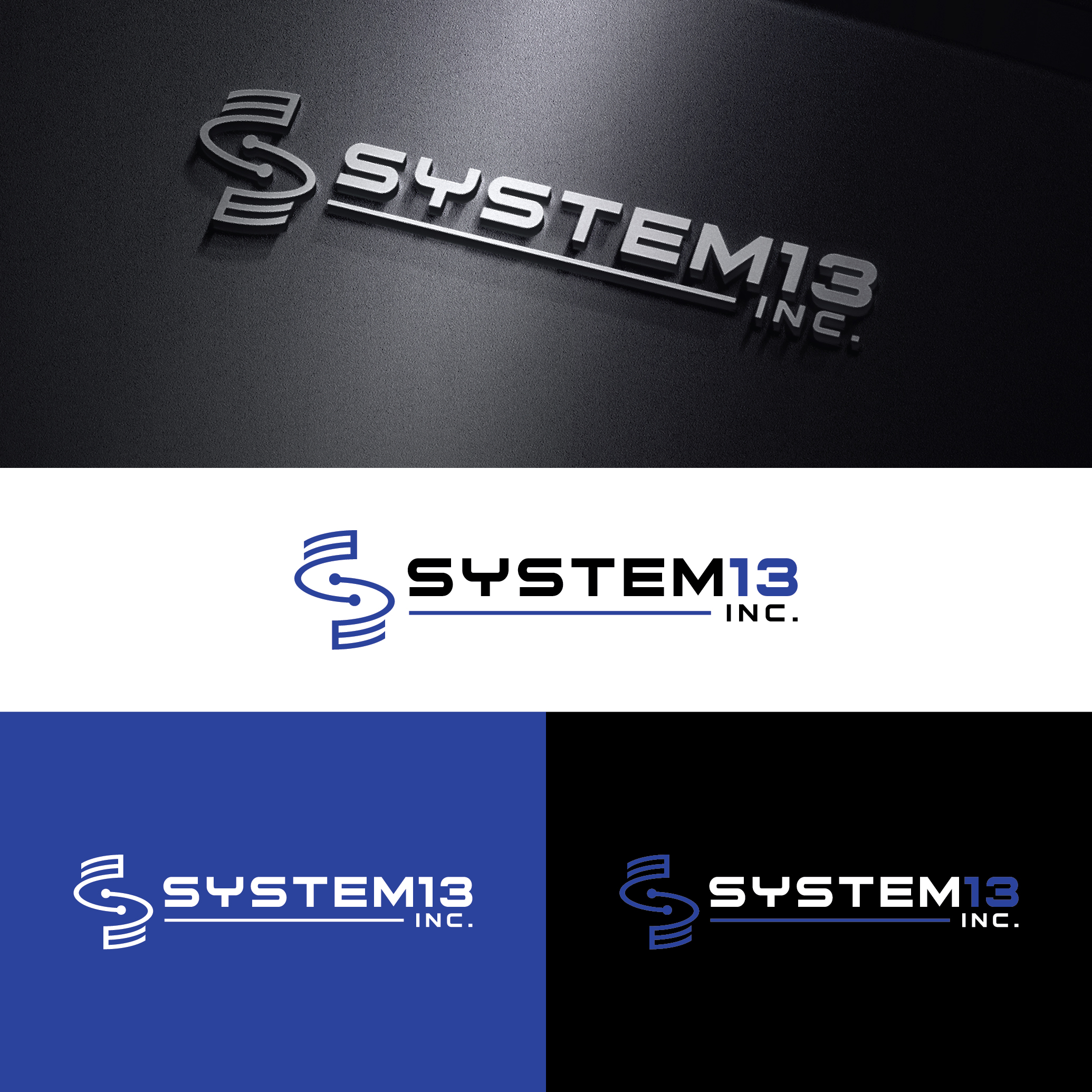 Logo Design by @fatim_designs for System13, Inc. | Design #30974387