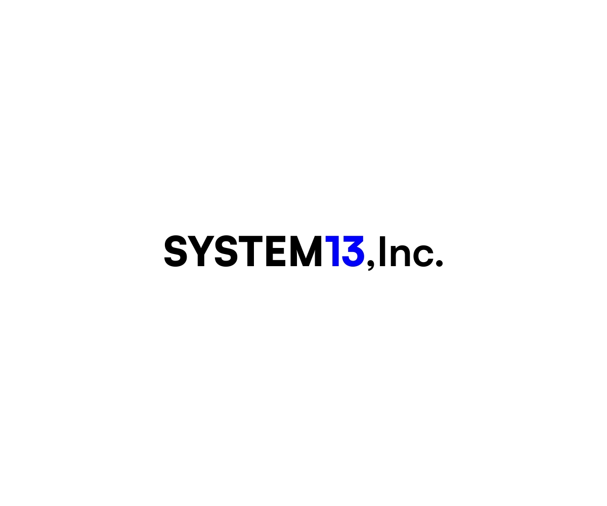 Logo Design by rastf2day for System13, Inc. | Design #30935811