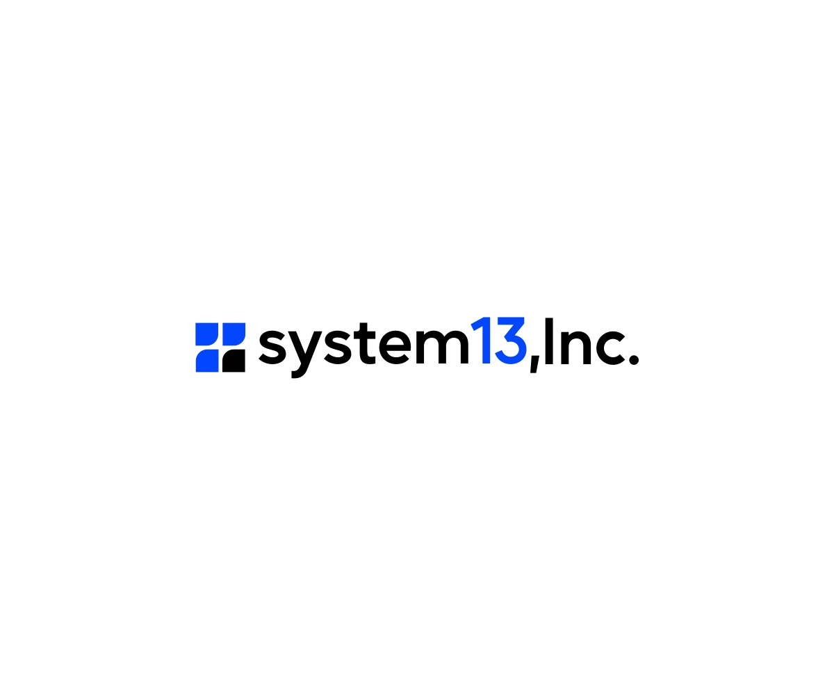 Logo Design by rastf2day for System13, Inc. | Design #30964589