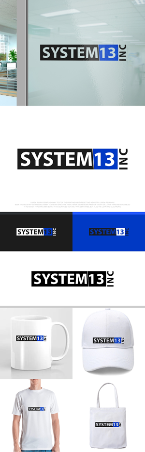 Logo Design by fly  design for System13, Inc. | Design: #30934719