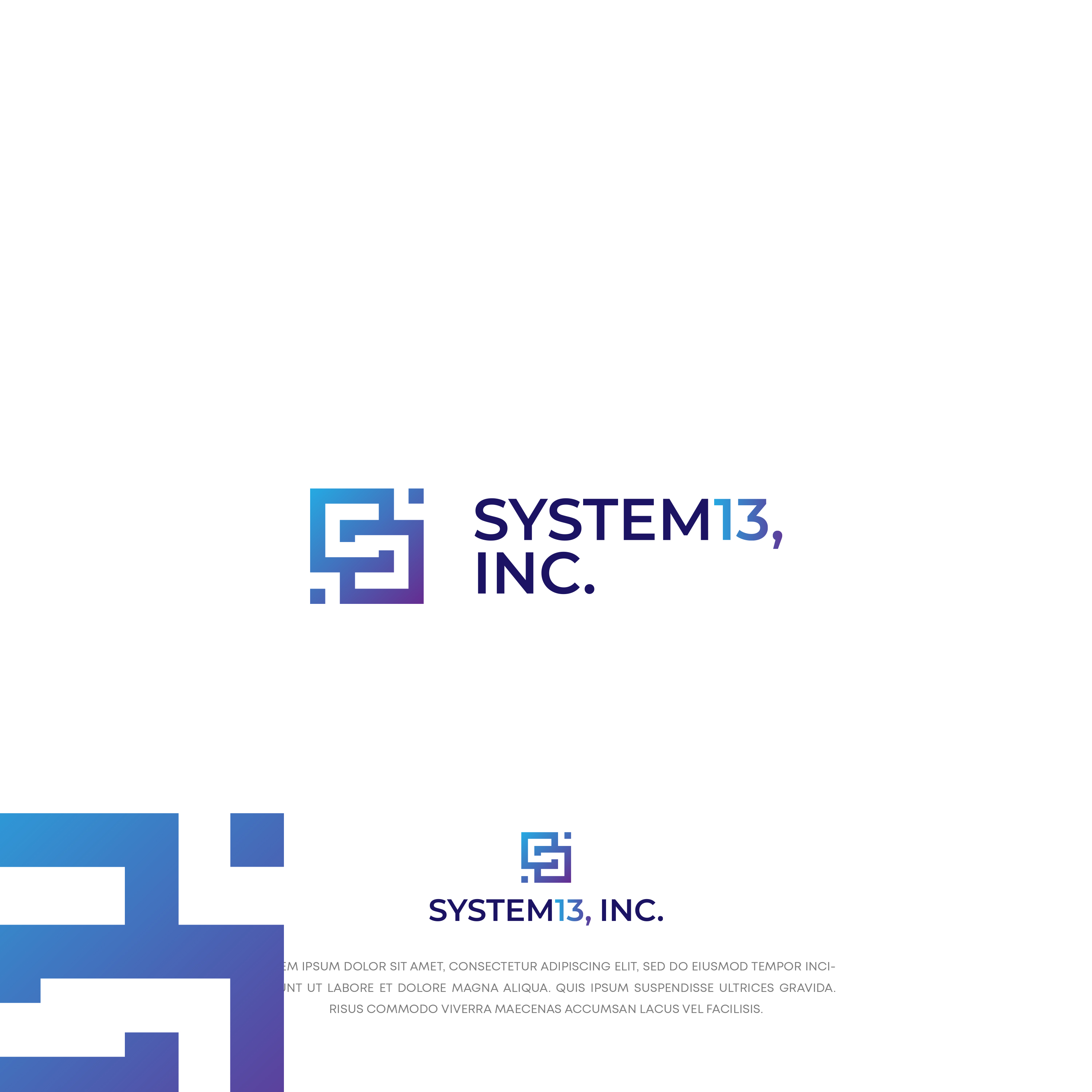 Logo Design by vramar.roy for System13, Inc. | Design #30936742