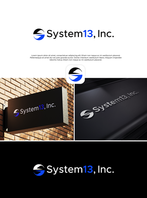 Logo Design by Mustakim for System13, Inc. | Design: #30942133