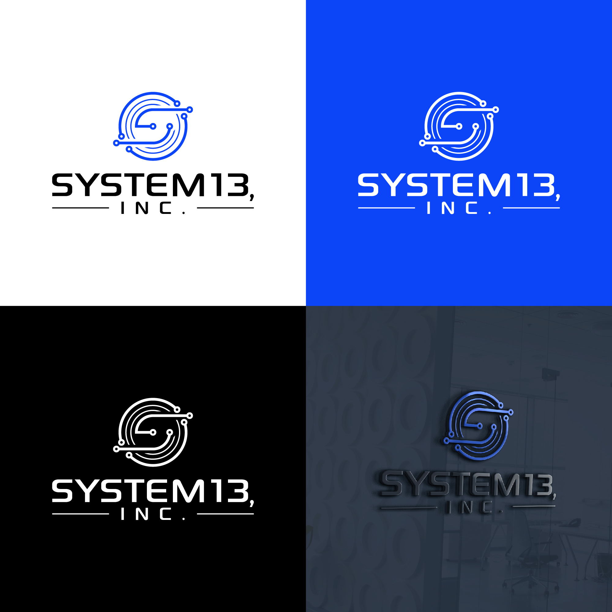 Logo Design by Maxo-Biz for System13, Inc. | Design #30941184