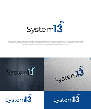 Logo Design by Alpha design for System13, Inc. | Design: #30979145