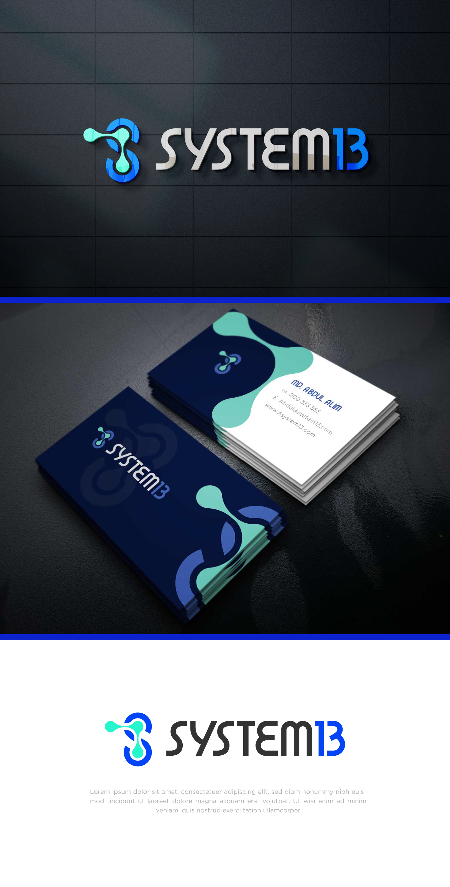 Logo Design by Abdul 20 for System13, Inc. | Design #30931995