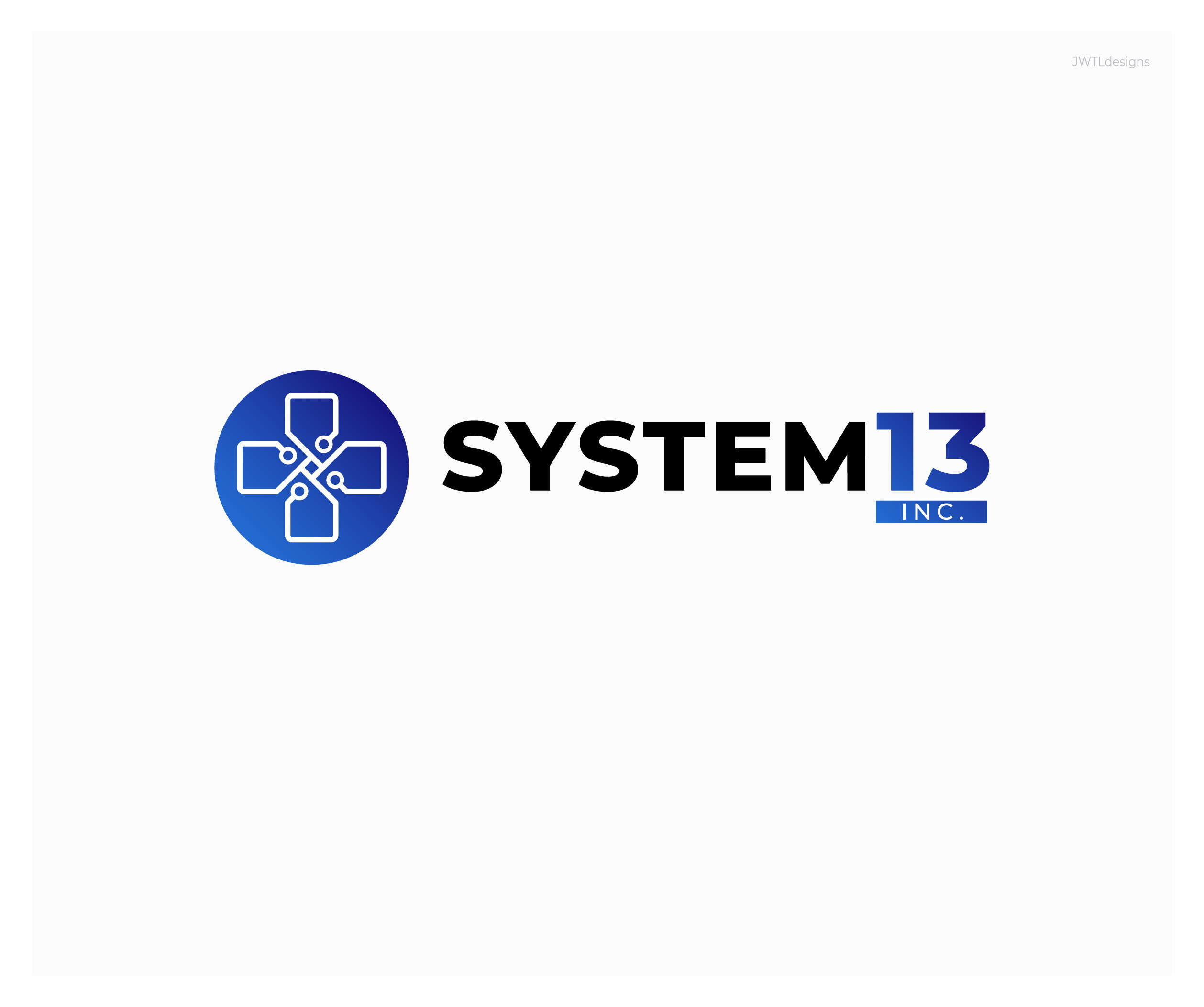 Logo Design by JWTL for System13, Inc. | Design #30986352