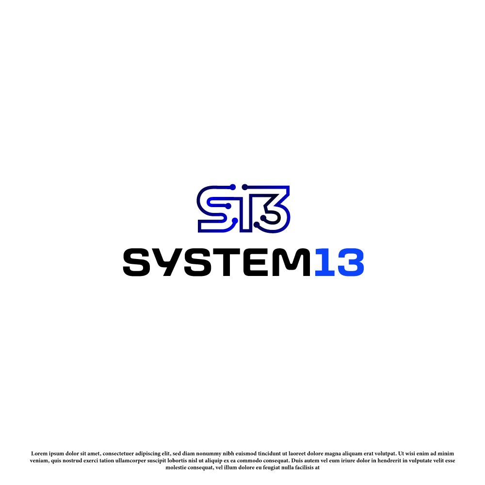 Logo Design by Tan-D for System13, Inc. | Design #30935699