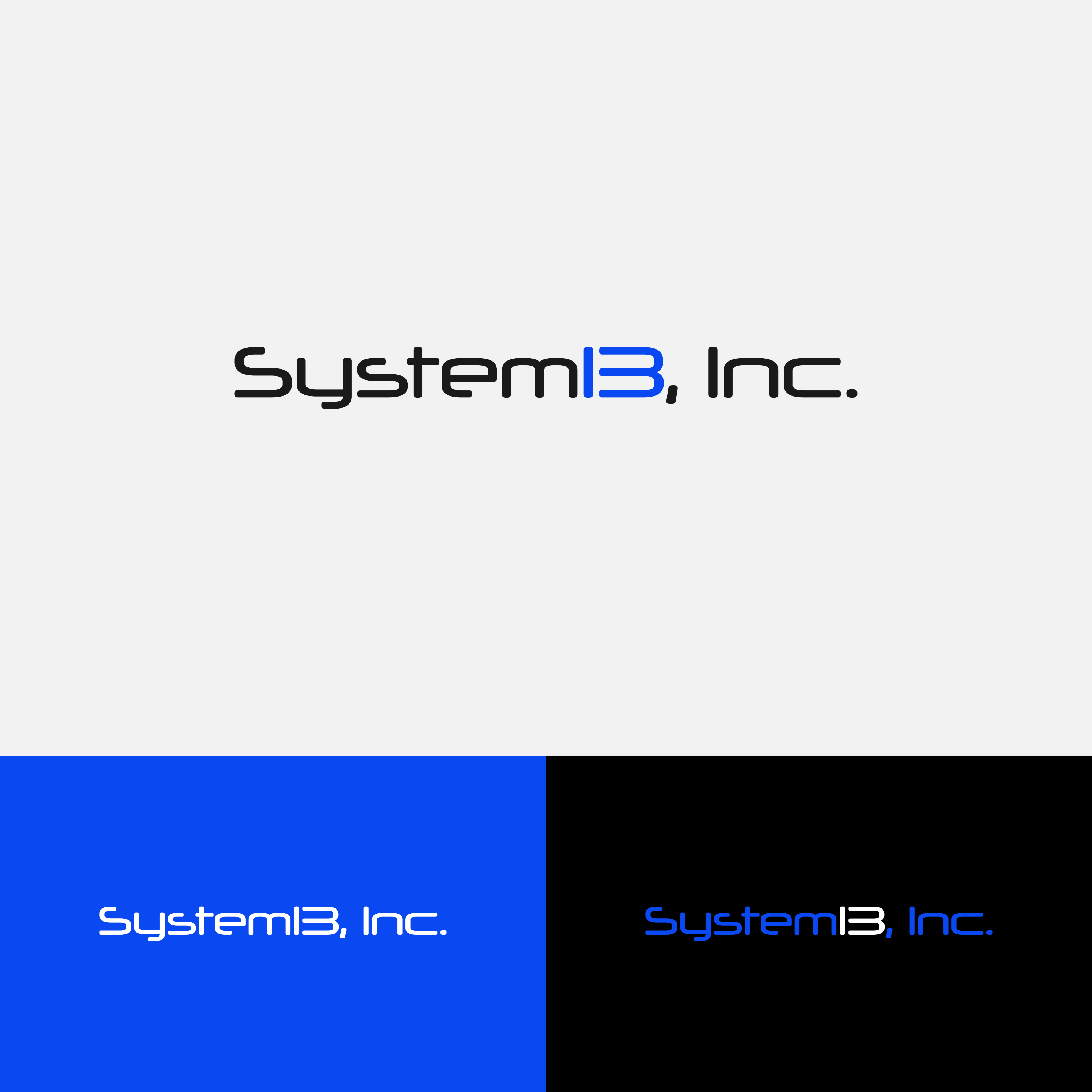 Logo Design by GraphicSujit for System13, Inc. | Design #30945451