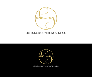 Logo Design by RaKu 2 for Designer Consignor Girls  | Design: #30966352