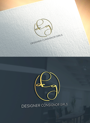 Logo Design by RaKu 2 for Designer Consignor Girls  | Design: #30980693