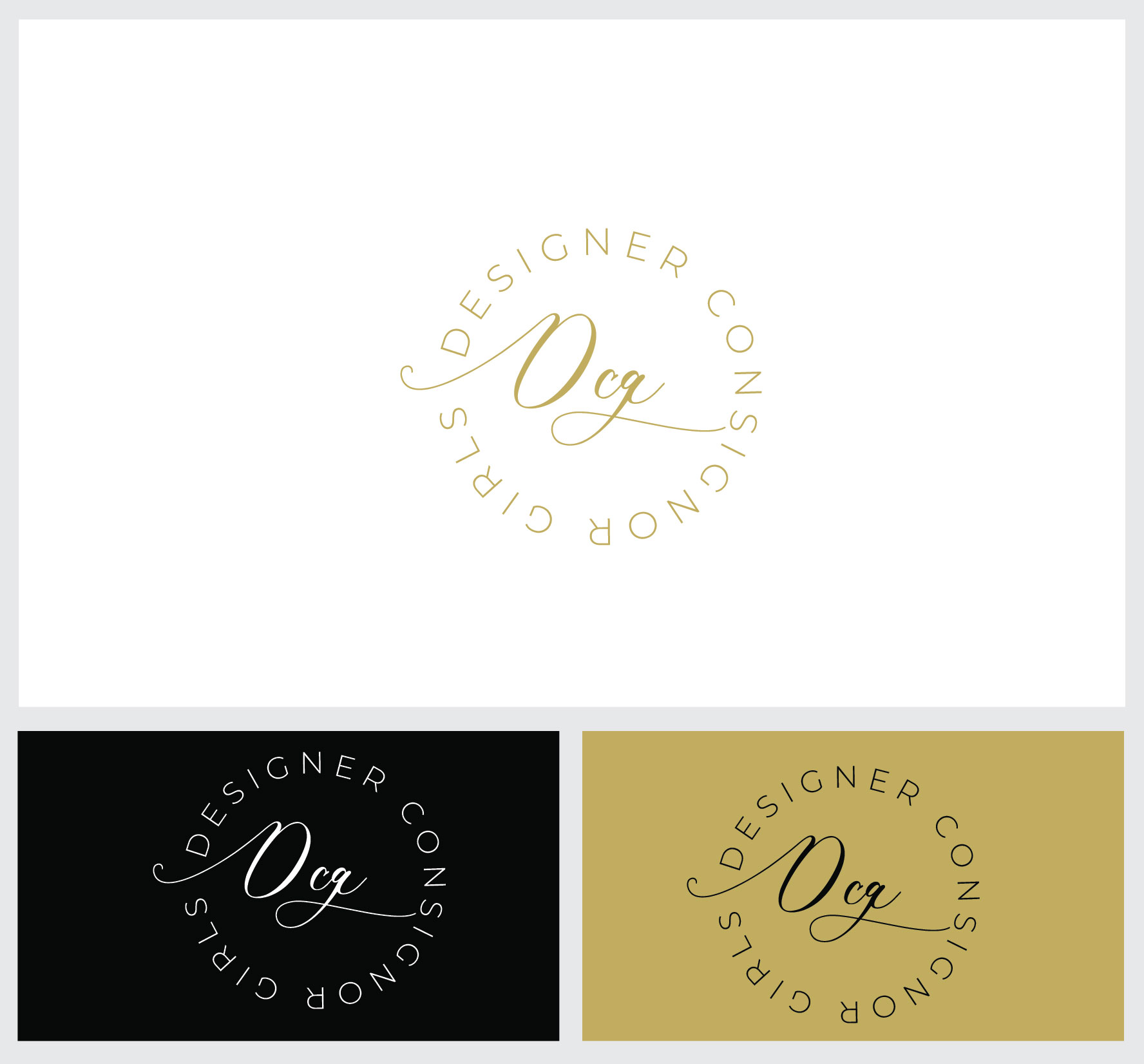 Logo Design by angelonyamu for Designer Consignor Girls  | Design #30971411