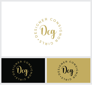 Logo Design by angelonyamu for Designer Consignor Girls  | Design: #30971412