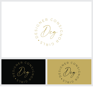 Logo Design by angelonyamu for Designer Consignor Girls  | Design: #30971414
