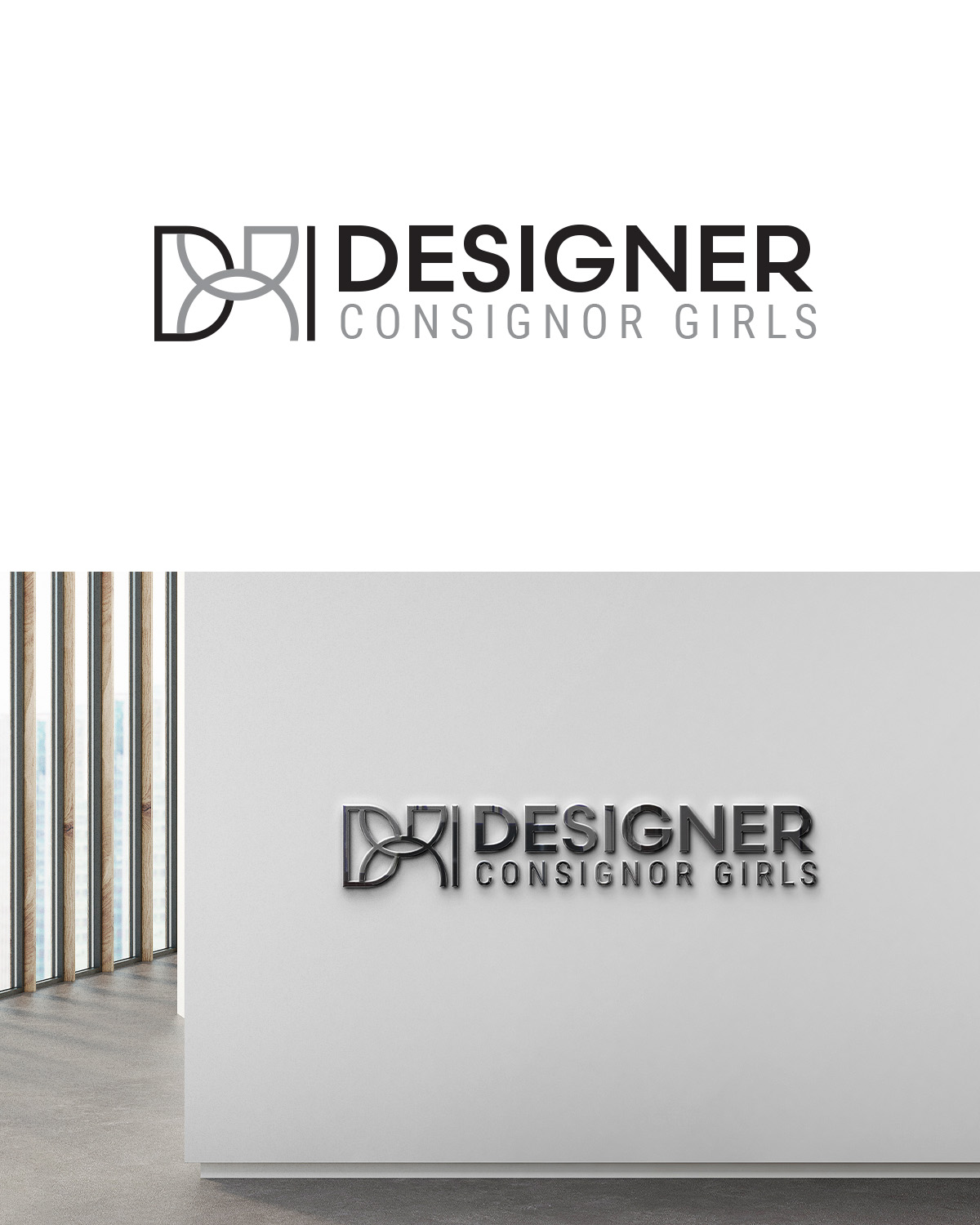 Logo-Design von Mireille10 für Designer Consignor Girls  | Design #30953393
