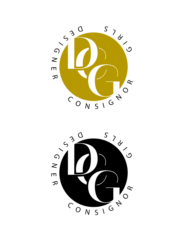 Logo Design by Mireille10 for Designer Consignor Girls  | Design #30966534