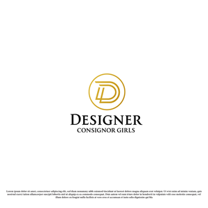 Logo Design by Tan-D for Designer Consignor Girls  | Design: #30944596
