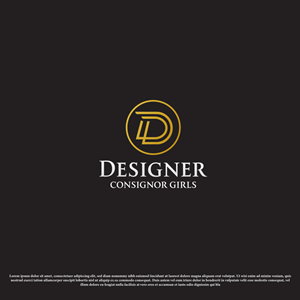 Logo Design by Tan-D for Designer Consignor Girls  | Design: #30944597