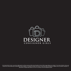Logo Design by Tan-D for Designer Consignor Girls  | Design: #30944598