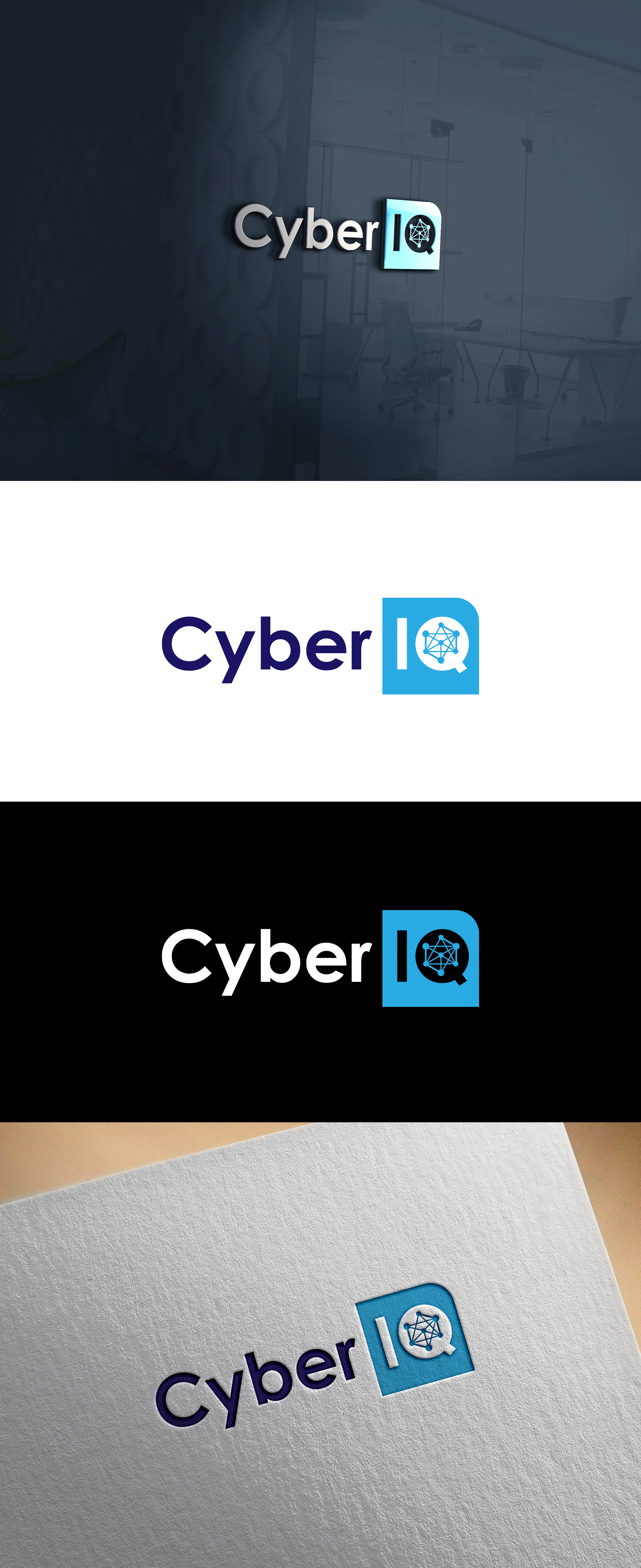 Logo Design by RAFSAN10 for CyberIQ Blueprints | Design #30940668