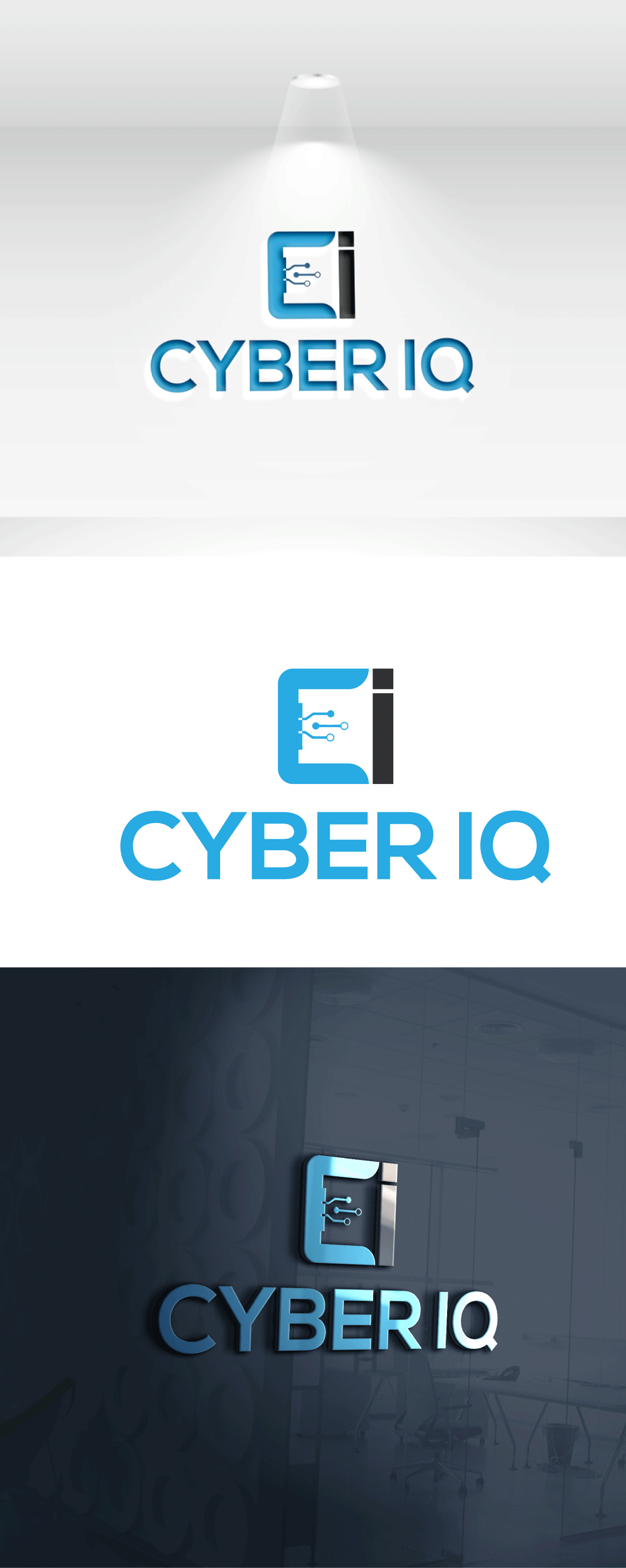 Logo Design by Masum01 for CyberIQ Blueprints | Design #30940581