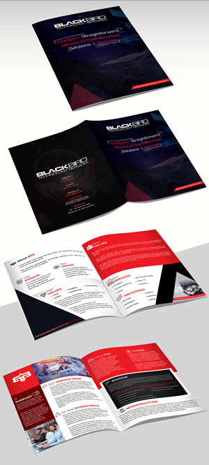 Diseño de Brochure por creativemood438 para BLACKBIRD Technology | Diseño: #30943767