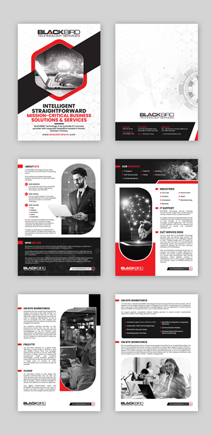Diseño de Brochure por debdesign para BLACKBIRD Technology | Diseño: #30962910