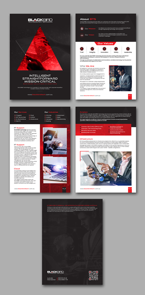 Diseño de Brochure por debdesign para BLACKBIRD Technology | Diseño: #30963962