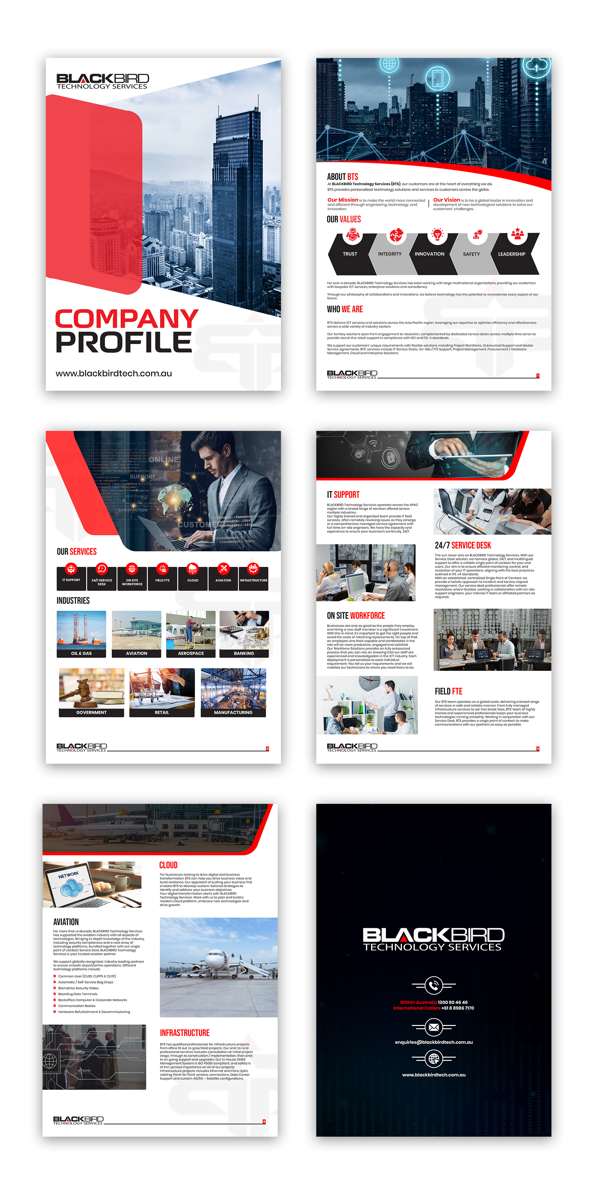 Diseño de Brochure por debdesign para BLACKBIRD Technology | Diseño #30965701