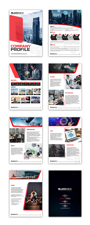 Diseño de Brochure por debdesign para BLACKBIRD Technology | Diseño: #30972460