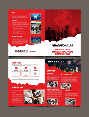 Diseño de Brochure por Fine Graphics House para BLACKBIRD Technology | Diseño: #30941589