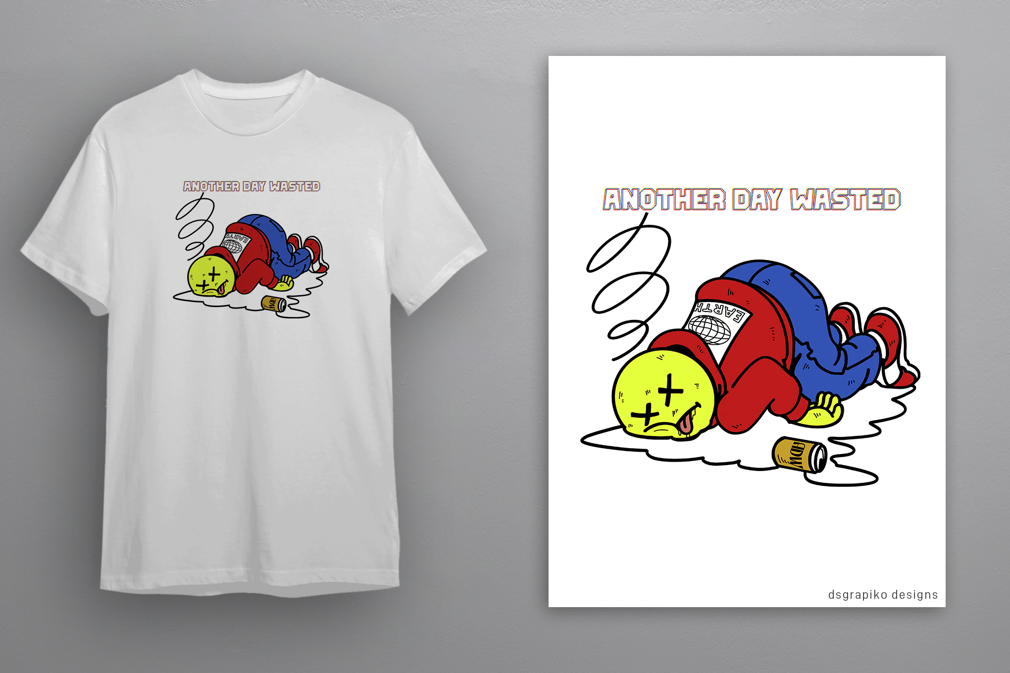 T-shirt Design by dsgrapiko for this project | Design #30984528