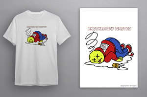 T-shirt Design by dsgrapiko
