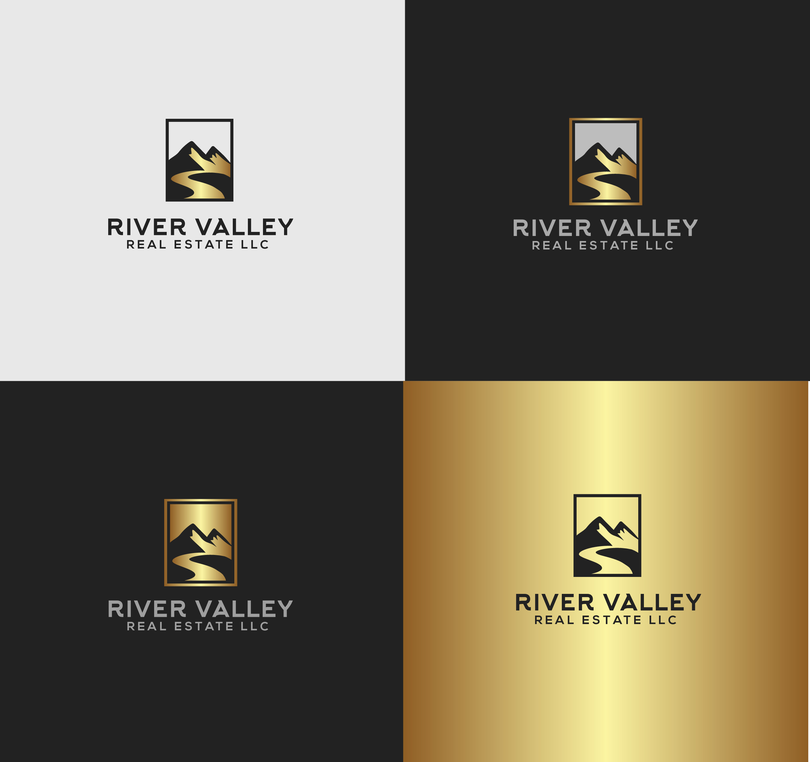 Logo-Design von kelvinotis für River Valley Real Estate LLC | Design #30952987
