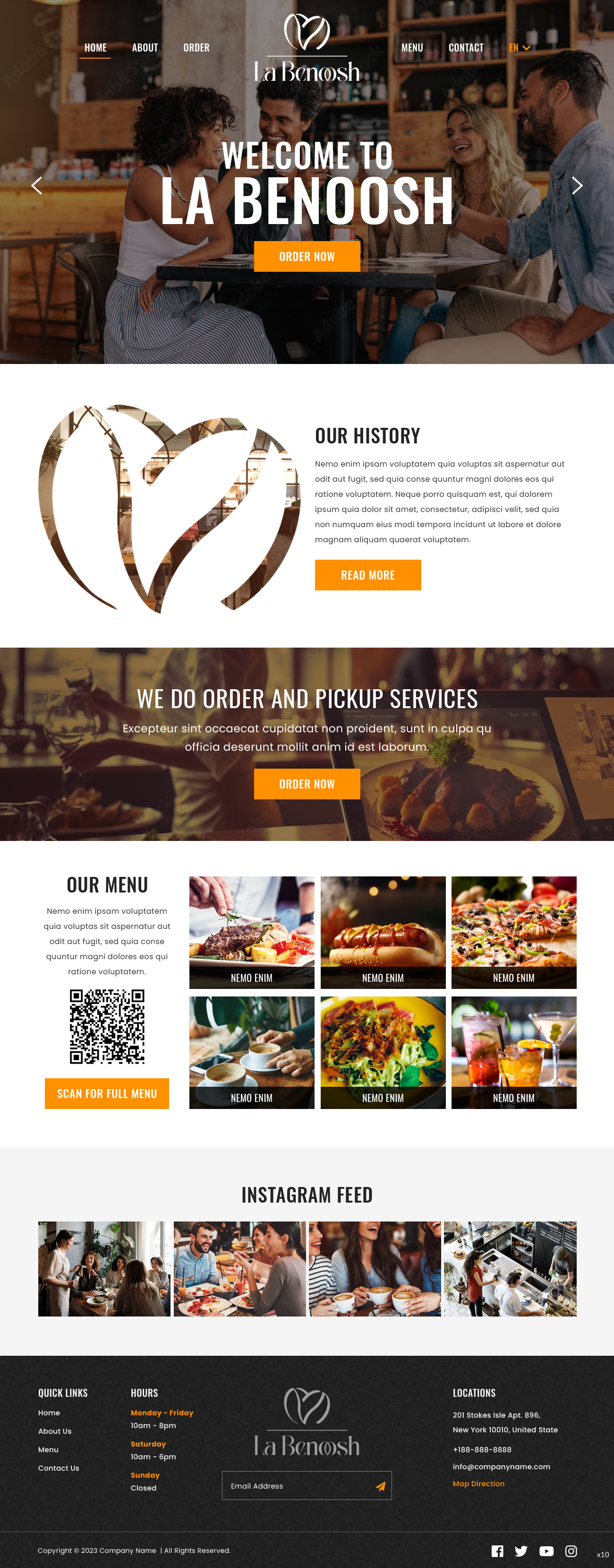 Web Design by pb for La Benoosh | Design #30945187