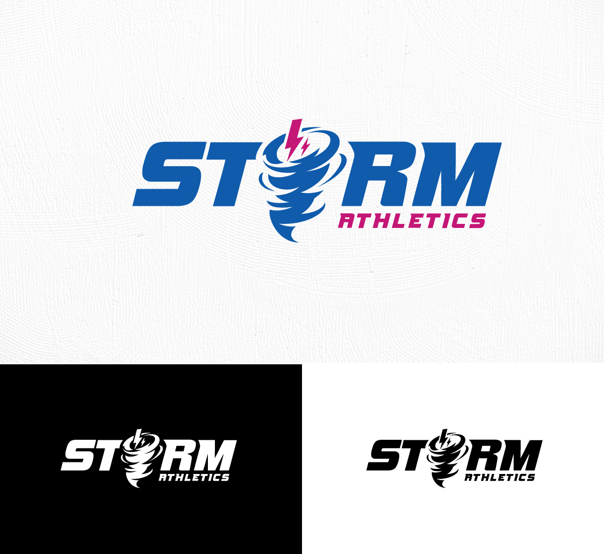 Logo Design by Logo Stock for Storm Athletics | Design #30939480
